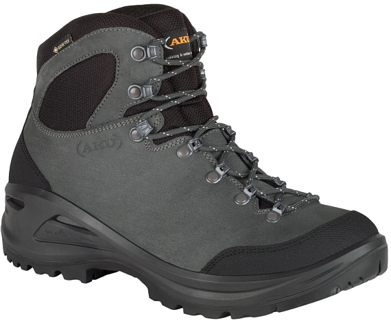 Ботинки мужские AKU Tribute Alp Wide Gtx Grey - Фото 2 большая