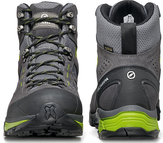 Ботинки Scarpa Zg Lite Gtx Dark Gray/Spring - Фото 4 большая