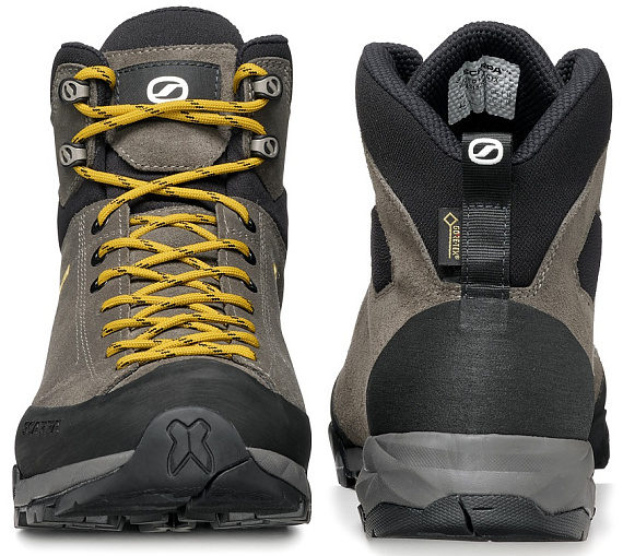 Ботинки Scarpa Mojito Hike GTX Titanium/Mustard - Фото 4 большая