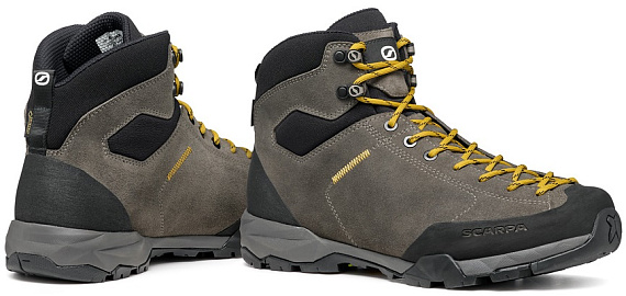 Ботинки Scarpa Mojito Hike GTX Titanium/Mustard - Фото 7 большая