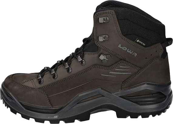 Ботинки мужские Lowa Renegade Evo Gtx Mid Dunkelbraun/Schwarz - Фото 3 большая