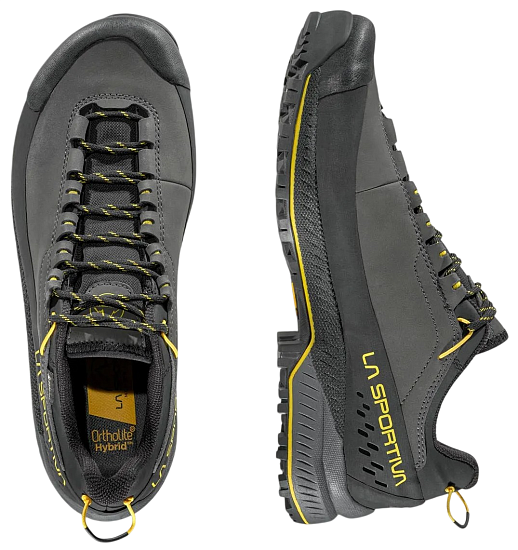 Ботинки мужские La Sportiva TX5 Evo Gtx Carbon/Yellow - Фото 4 большая