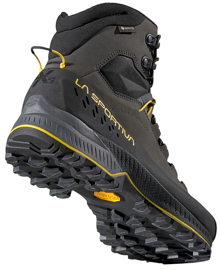 Ботинки мужские La Sportiva TX5 Evo Mid Gtx Carbon/Yellow - Фото 6 большая