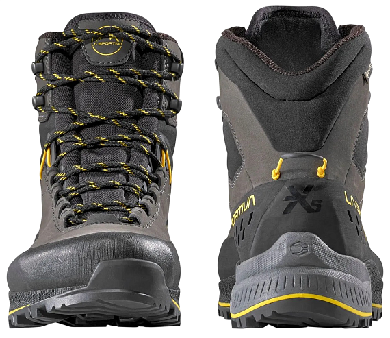 Ботинки мужские La Sportiva TX5 Evo Mid Gtx Carbon/Yellow - Фото 5 большая