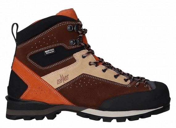 Ботинки мужские Lomer Badia High Mtx Chocolate/Brick - Фото 1 большая