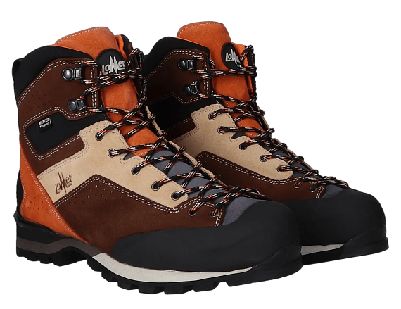 Ботинки мужские Lomer Badia High Mtx Chocolate/Brick - Фото 2 большая