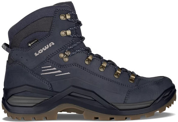 Ботинки мужские Lowa Renegade Evo Gtx Mid Navy/Grey - Фото 1 большая