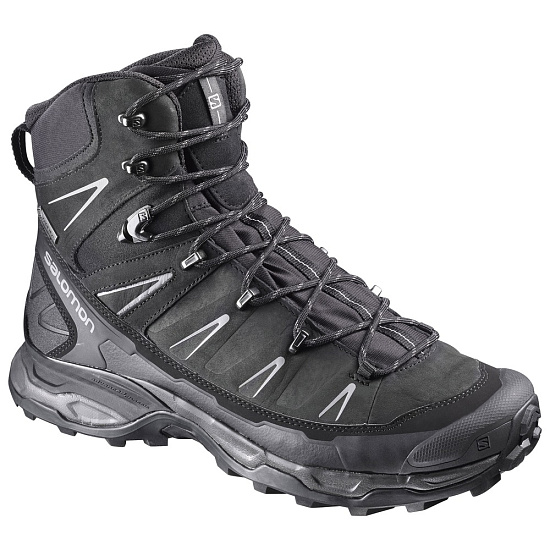 Ботинки мужские Salomon X Ultra Trek GTX Black/Autobahn - Фото 1 большая