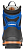 Ботинки мужские AKU Superalp V-Light Gtx Blue/Orange - Фото 3 малая
