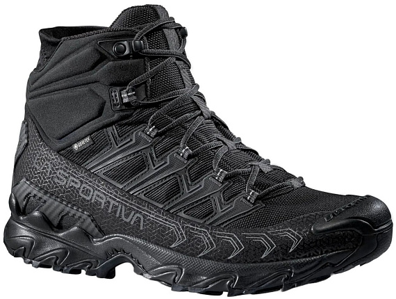 Ботинки мужские La Sportiva Ultra Raptor II Mid Gtx Black/Reflective - Фото 8 большая