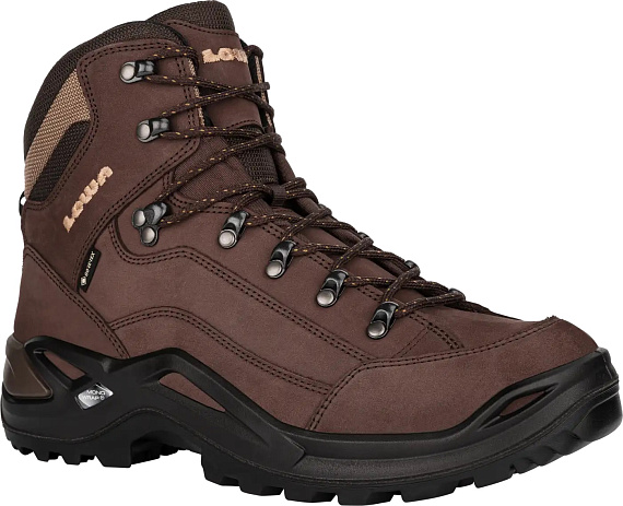 Ботинки мужские Lowa Renegade Gtx Mid W Espresso - Фото 3 большая