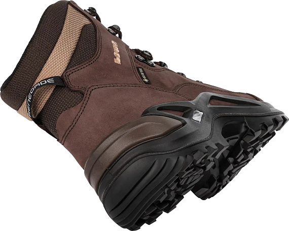 Ботинки мужские Lowa Renegade Gtx Mid W Espresso - Фото 4 большая