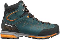 Ботинки мужские Scarpa Zodiac Trk Gtx Petrol/Rust Orange