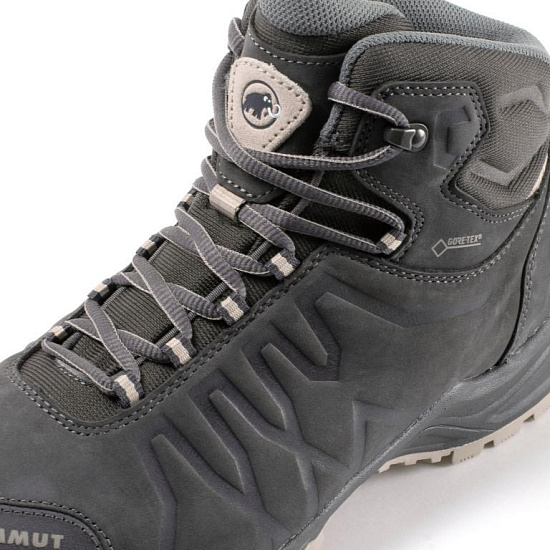 Ботинки мужские Mammut Mercury III Mid GTX Graphite/Taupe - Фото 3 большая