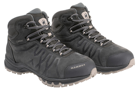 Ботинки мужские Mammut Mercury III Mid GTX Graphite/Taupe - Фото 6 большая