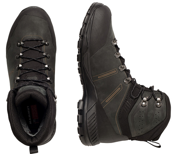 Ботинки мужские Mammut Mercury Tour II High Gtx Black/Black - Фото 5 большая