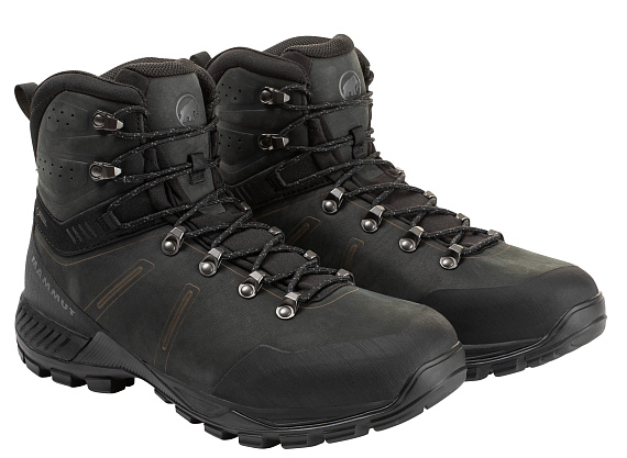 Ботинки мужские Mammut Mercury Tour II High Gtx Black/Black - Фото 6 большая