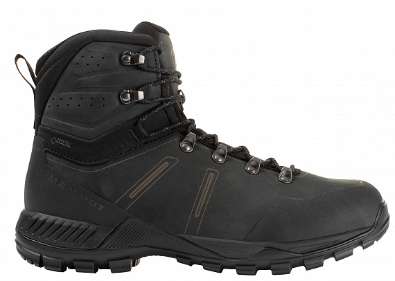 Ботинки мужские Mammut Mercury Tour II High Gtx Black/Black - Фото 1 большая