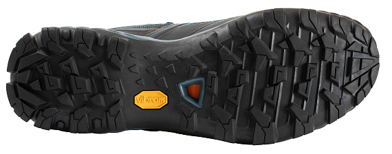 Ботинки мужские Mammut Ducan Mid GTX Black/Light Poseidon - Фото 2 большая