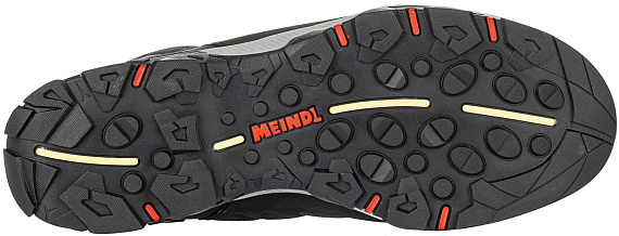 Ботинки мужские Meindl Tereno Mid GTX Schwarz/Rot - Фото 4 большая