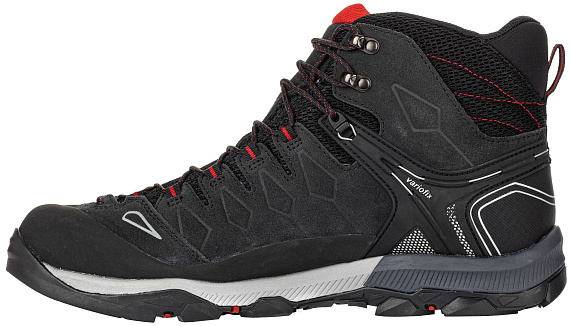 Ботинки мужские Meindl Tereno Mid GTX Schwarz/Rot - Фото 5 большая