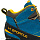 Ботинки La Sportiva Boulder X Mid Gtx Blue/Yellow - Фото 5 малая