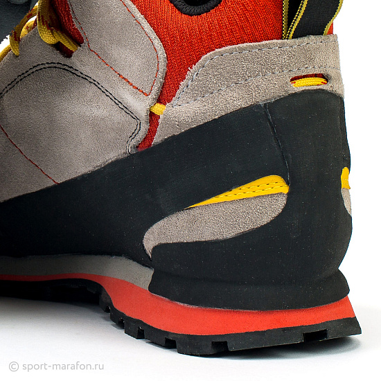 Ботинки мужские La Sportiva Boulder X Mid GTX Grey/Red - Фото 9 большая