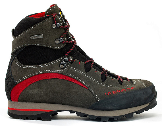 Ботинки мужские La Sportiva Trango Trek Micro Evo GTX Anthracite/Red - Фото 1 большая