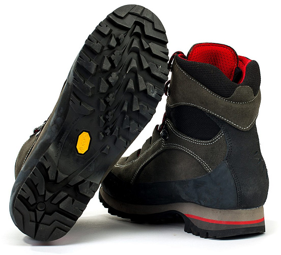 Ботинки мужские La Sportiva Trango Trek Micro Evo GTX Anthracite/Red - Фото 3 большая