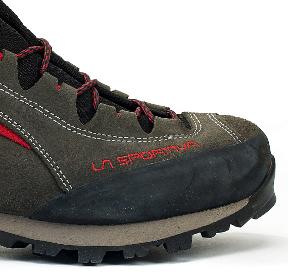 Ботинки мужские La Sportiva Trango Trek Micro Evo GTX Anthracite/Red - Фото 5 большая