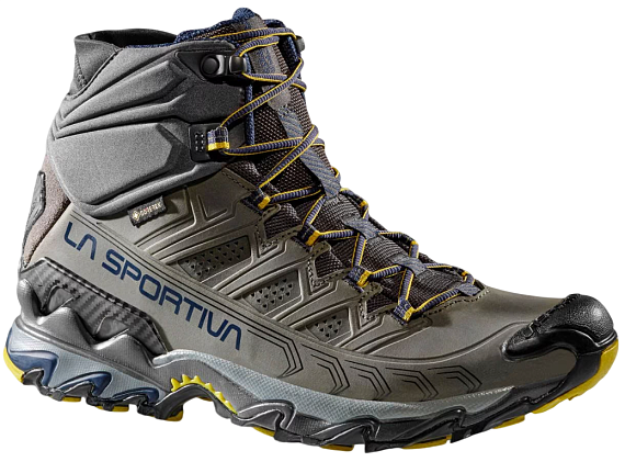 Ботинки мужские La Sportiva Ultra Raptor II Mid Leather GTX Clay/Night Blue - Фото 2 большая