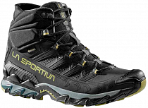 Ботинки мужские La Sportiva Ultra Raptor II Mid Leather Wide GTX Black/Cedar