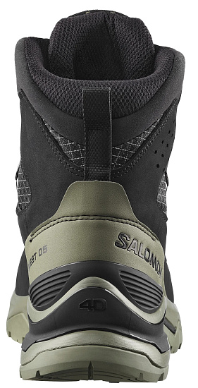 Ботинки мужские Salomon Quest 5 Gtx Black/Deep Lichen Green/Black - Фото 8 большая