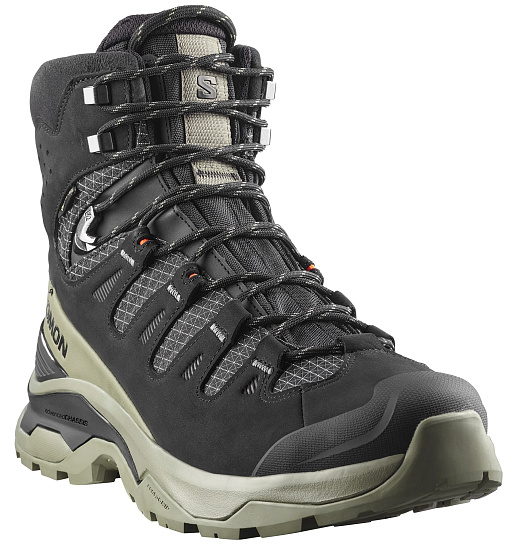 Ботинки мужские Salomon Quest 5 Gtx Black/Deep Lichen Green/Black - Фото 7 большая