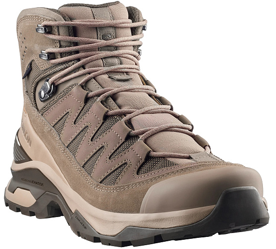 Ботинки мужские Salomon Quest Echo Gtx Walnut/Deserttan/Blackolive - Фото 5 большая