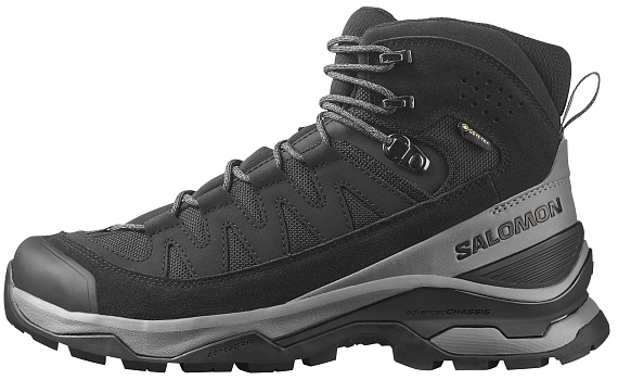 Ботинки мужские Salomon Quest Echo Gtx Black/Castlerock/Black - Фото 8 большая