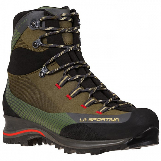 Ботинки мужские La Sportiva Trango Trk Leather GTX Ivy/Tango Red - Фото 1 большая
