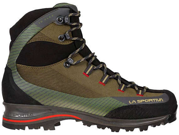 Ботинки мужские La Sportiva Trango Trk Leather GTX Ivy/Tango Red - Фото 2 большая