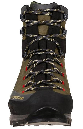 Ботинки мужские La Sportiva Trango Trk Leather GTX Ivy/Tango Red - Фото 4 большая