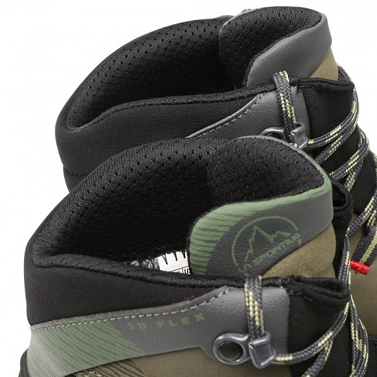 Ботинки мужские La Sportiva Trango Trk Leather GTX Ivy/Tango Red - Фото 6 большая