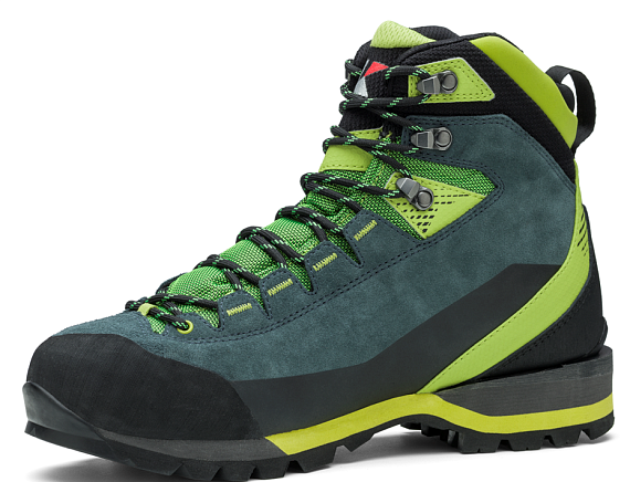 Ботинки мужские Kayland Grand Tour Gtx Grey/Lime - Фото 2 большая