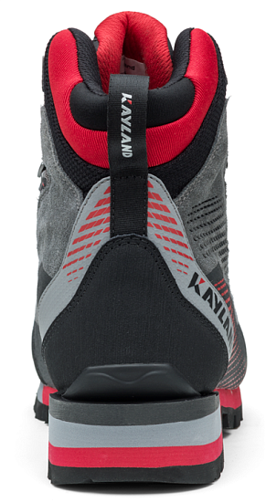 Ботинки мужские Kayland Grand Tour Gtx Grey/Red - Фото 4 большая