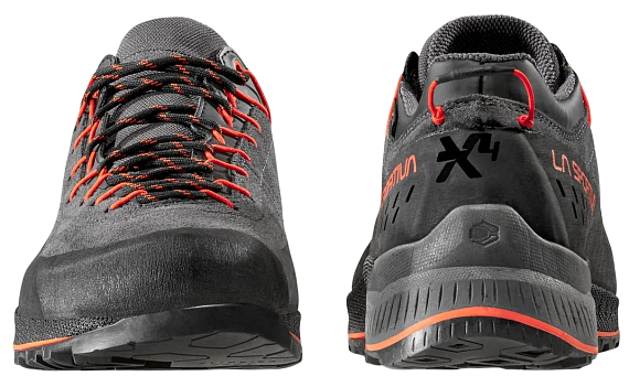 Ботинки мужские La Sportiva TX4 Evo Gtx Carbon/Cherry Tomato - Фото 6 большая