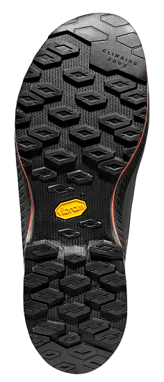 Ботинки мужские La Sportiva TX4 Evo Gtx Carbon/Cherry Tomato - Фото 3 большая
