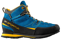 Ботинки La Sportiva Boulder X Mid Gtx Blue/Yellow
