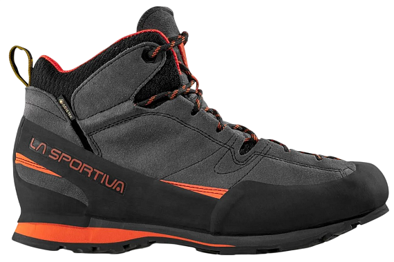Ботинки La Sportiva Boulder X Mid Gtx Carbon/Flame - Фото 1 большая
