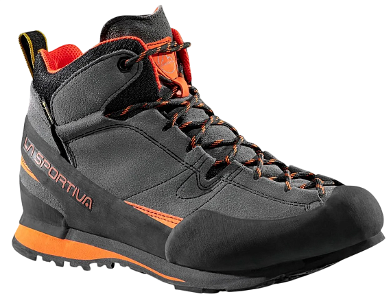 Ботинки La Sportiva Boulder X Mid Gtx Carbon/Flame - Фото 2 большая