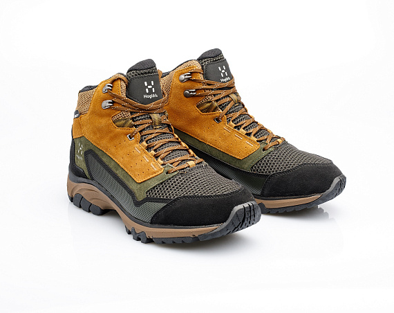 Ботинки мужские Haglofs Skuta Mid Proof Eco Oak/Deep Woods - Фото 2 большая