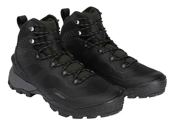 Ботинки мужские Mammut Ducan Pro High GTX Black/Titanium - Фото 5 большая
