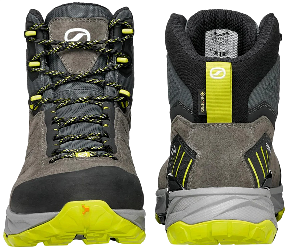Ботинки Scarpa Rush Trk Gtx Titanium/Lime - Фото 5 большая